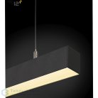Светильник подвесной 47Вт 3000К, черный (ex 155130) SLV 1001309 Q-LINE SINGLE LED DALI