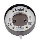 Точечный светильник Uniel GX53/FT BLACK CHROME 10 PROM