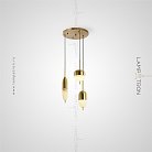 Готовая комбинация светильников MALLE TRIO Диск Lampatron 6072-16273