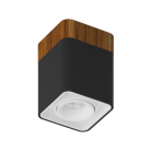 Накладной светодиодный светильник Ledron TUBING Wooden 30 Black-White