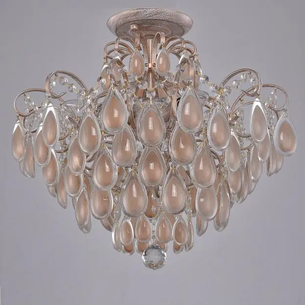 Светильник потолочный Crystal Lux SEVILIA PL4 GOLD 2940/104 Светильник потолочный Crystal Lux SEVILIA PL4 GOLD 2940/104