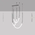 Подвесной светильник ALRIK COMBO Цвет Черный. Теплый свет Lampatron alrik-combo-black-warm 7735-21718