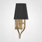 Настенный Светильник Crystal Light Brunilde Ipe Cavalli H52 Gold/Black 189450-22 ImperiumLoft