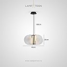 Подвесной светильник VOLGER Тип B. Цвет прозрачный Lampatron 8675-24251