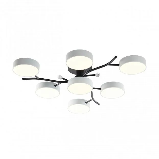 Потолочная люстра Arte Milano 256606/6+1 Bk/Wh Ferrara Потолочная люстра Arte Milano 256606/6+1 Bk/Wh Ferrara