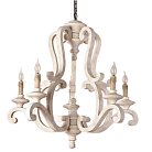 Подвесная люстра Ivory Provence Chandeliers ImperiumLoft 143843-22 40.2385