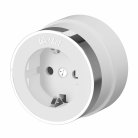 Розетка с заземлением Werkel W5871050 (белый матовый/хром) a055918