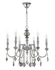 Люстра Crystal Lux MERCEDES SP6 CHROME/SMOKE 0950/306