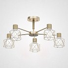 Потолочная Люстра Corf B3 Champagne 5 Lamps ImperiumLoft 189487-26