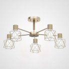 Потолочная Люстра Corf B3 Champagne 5 Lamps ImperiumLoft 189487-26