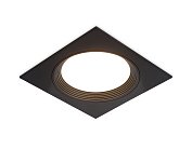 Встраиваемый светильник Ambrella light TN51804 BK черный GX53 max 15W 110*110*23