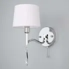 Бра Eurosvet 10127/1 хром/прозрачный хрусталь Strotskis (10093/1) Madera a055314