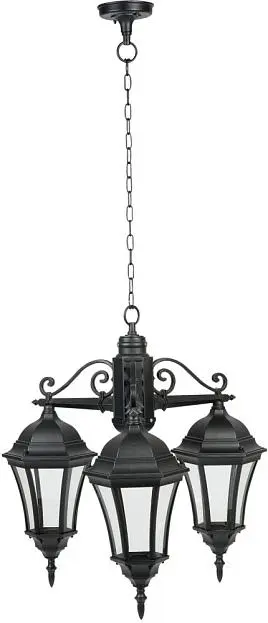 Уличный светильник подвесной Oasis Light 91370S/3 Bl ASTORIA 1 S