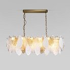 Подвесная люстра с фактурным стеклом Bogate's 370 a065316 Leaf