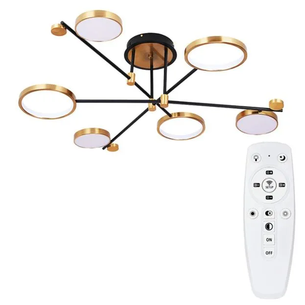 Потолочная люстра Arte Lamp A1364PL-6PB Holly