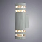 Уличный настенный светильник GREY Arte Lamp A8162AL-2GY METRO 