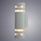 Уличный настенный светильник GREY Arte Lamp A8162AL-2GY METRO 