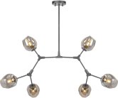 Потолочная люстра AM Group LOFT-6 BK LOFT
