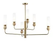 Люстра на штанге с мрамором Ambrella light LH53251