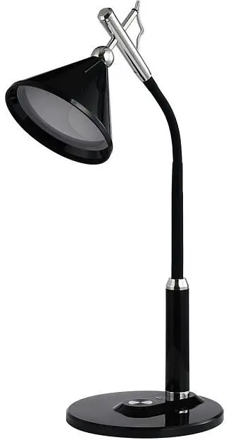 Интерьерная настольная лампа Uniel TLD-569 Black/Led/400Lm/2700-5500K/Dimmer TLD-569 Интерьерная настольная лампа Uniel TLD-569 Black/Led/400Lm/2700-5500K/Dimmer TLD-569