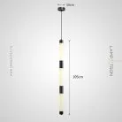 Подвесной светильник RAGGE 3 плафона. Цвет черный Lampatron 8949-25340