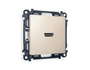 Комплект механизма розетки HDMI Ambrella Volt MA334010 QUANT