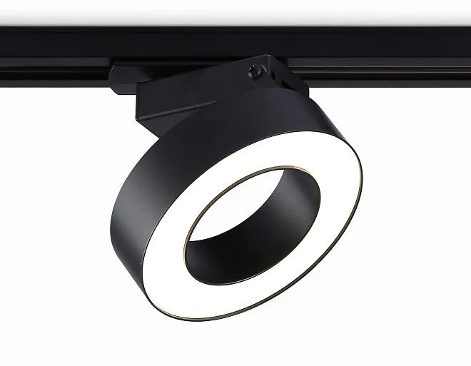 Трековый однофазный светодиодный светильник Ambrella light GL6868 BK