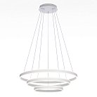 LED Люстра подвесная с пультом Белая Citilux CL719680 Дуэт
