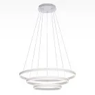 LED Люстра подвесная с пультом Белая Citilux CL719680 Дуэт