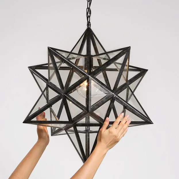 Люстра Black Star Clear Glass 50 См 101314-26 ImperiumLoft Люстра Black Star Clear Glass 50 См 101314-26 ImperiumLoft