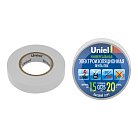 Изоляционная лента Uniel UIT-135P 20/15/01 WHT