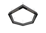 Подвесной светодиодный светильник 0,7м 36Вт 48° Donolux dl18515s111а36.48.700bb Eye-hex