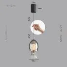 Подвесной светильник SEA JELLY Тип A Lampatron sea-jelly-a 8867-25043