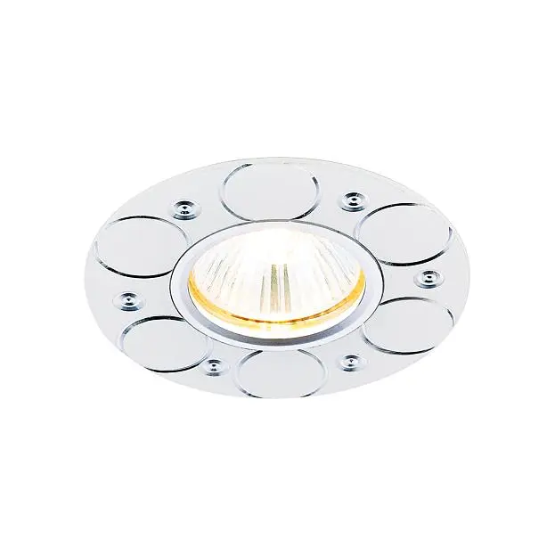 Круглый встраиваемый точечный светильник MR16 Ambrella light A808 W Organic Spot Круглый встраиваемый точечный светильник MR16 Ambrella light A808 W Organic Spot