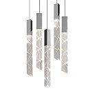 Подвесной светильник Delight Collection OM8201013-5 chrome Trinity
