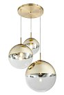Подвесной светильник TopLight TL1203H-03GD Glass