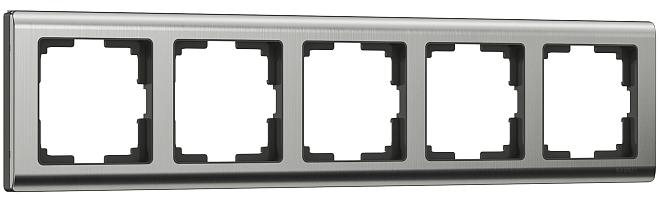 Рамка на 5 постов Werkel W0051602 (глянцевый никель) a050999