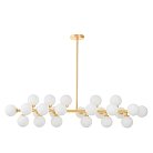 Подвесной светильник Lumina Deco LDP 6033-24 GD Marsiada