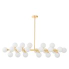 Подвесной светильник Lumina Deco LDP 6033-24 GD Marsiada