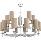 Потолочная люстра Kutek FEL-ZW-15(BN/A) Fellino