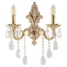 Бра с хрустальными подвесками Bohemia Ivele Crystal AL7801B14/2/175 B GW