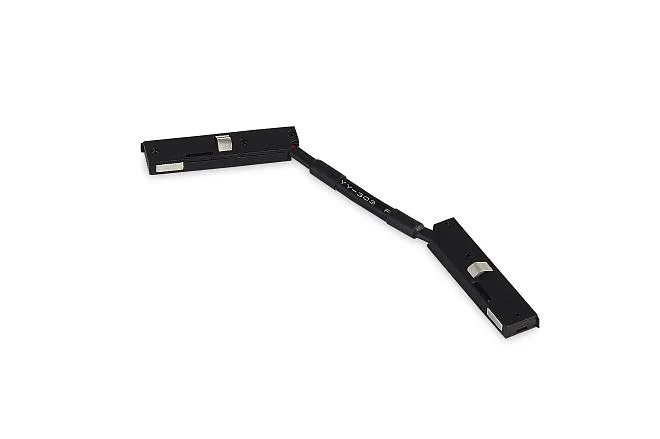 Токопроводящий соединитель для шинопроводов DC 24В L108xW48xH105 мм Donolux connector 90 dlsm b1 Slim Line Mini Токопроводящий соединитель для шинопроводов DC 24В L108xW48xH105 мм Donolux connector 90 dlsm b1 Slim Line Mini