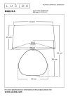 Настольная лампа LUCIDE 10550/81/43 MADUKA