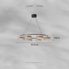 Кольцевые люстры и светильники EILERT RING 8 плафонов Lampatron eilert-ring-8 9051-25766