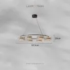 Кольцевые люстры и светильники EILERT RING 8 плафонов Lampatron eilert-ring-8 9051-25766