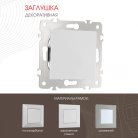 Декоративная заглушка Arte Milano 203.50-1.silver am