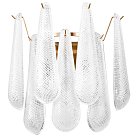 Бра 2х6W(led) E14 ЗОЛОТО/ПРОЗРАЧНЫЙ Lightstar 799622 Retro II