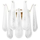 Бра 2х6W(led) E14 ЗОЛОТО/ПРОЗРАЧНЫЙ Lightstar 799622 Retro II