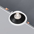 Встраиваемый светильник Elektrostandard белый/чёрный 25083/LED SLIDE a062942