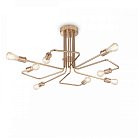 Потолочная люстра Ideal Lux TRIUMPH PL8 OTTONE ANTICO (TRIUMPH PL8) 160313